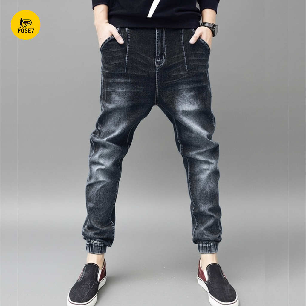 NEW DENIM JOGAR’S ASH BLACK